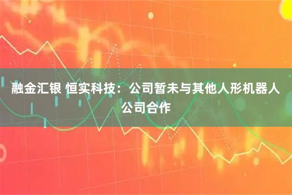融金汇银 恒实科技：公司暂未与其他人形机器人公司合作